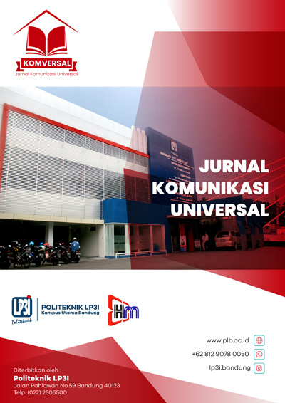 View Vol. 7 No. 2 (2025): Komversal : Jurnal Komunikasi Universal